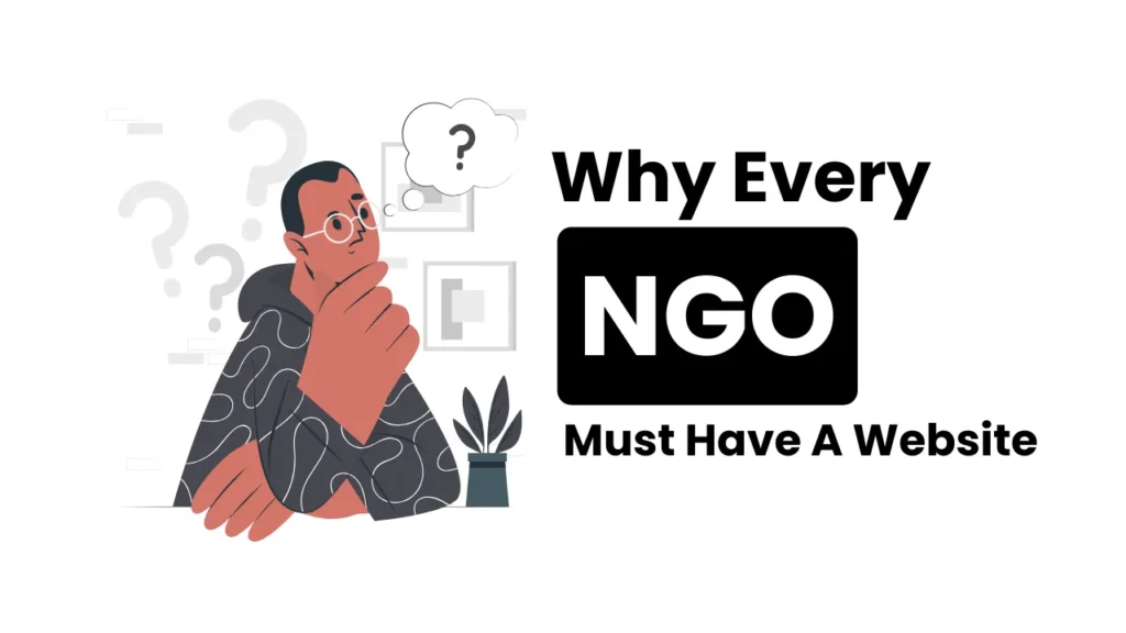 NGO must have a website