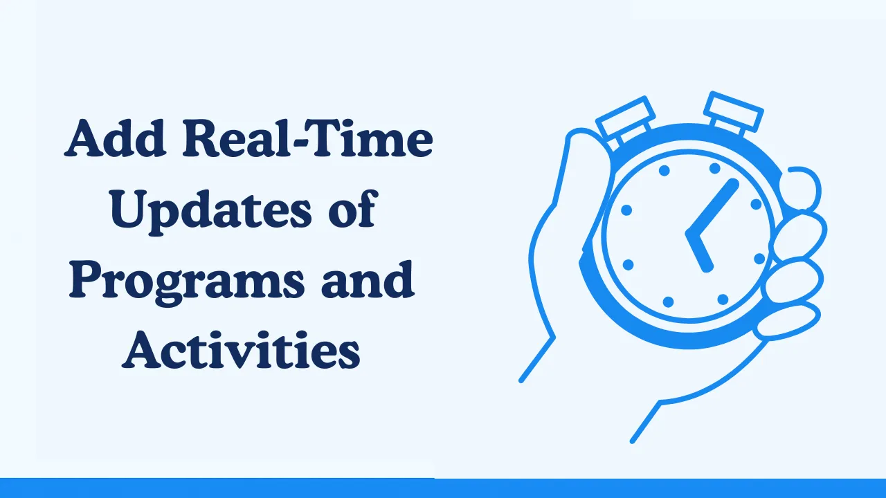 Add real time updates
