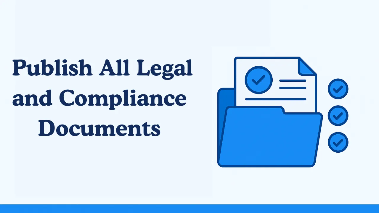 Publish all legal doc